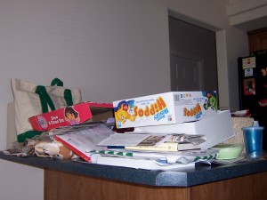 Kitchen Counter Clutter 2