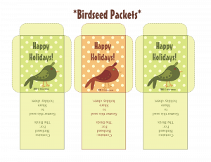 Birdseed Packets