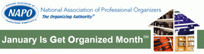Get Organized Month Get Organized Month